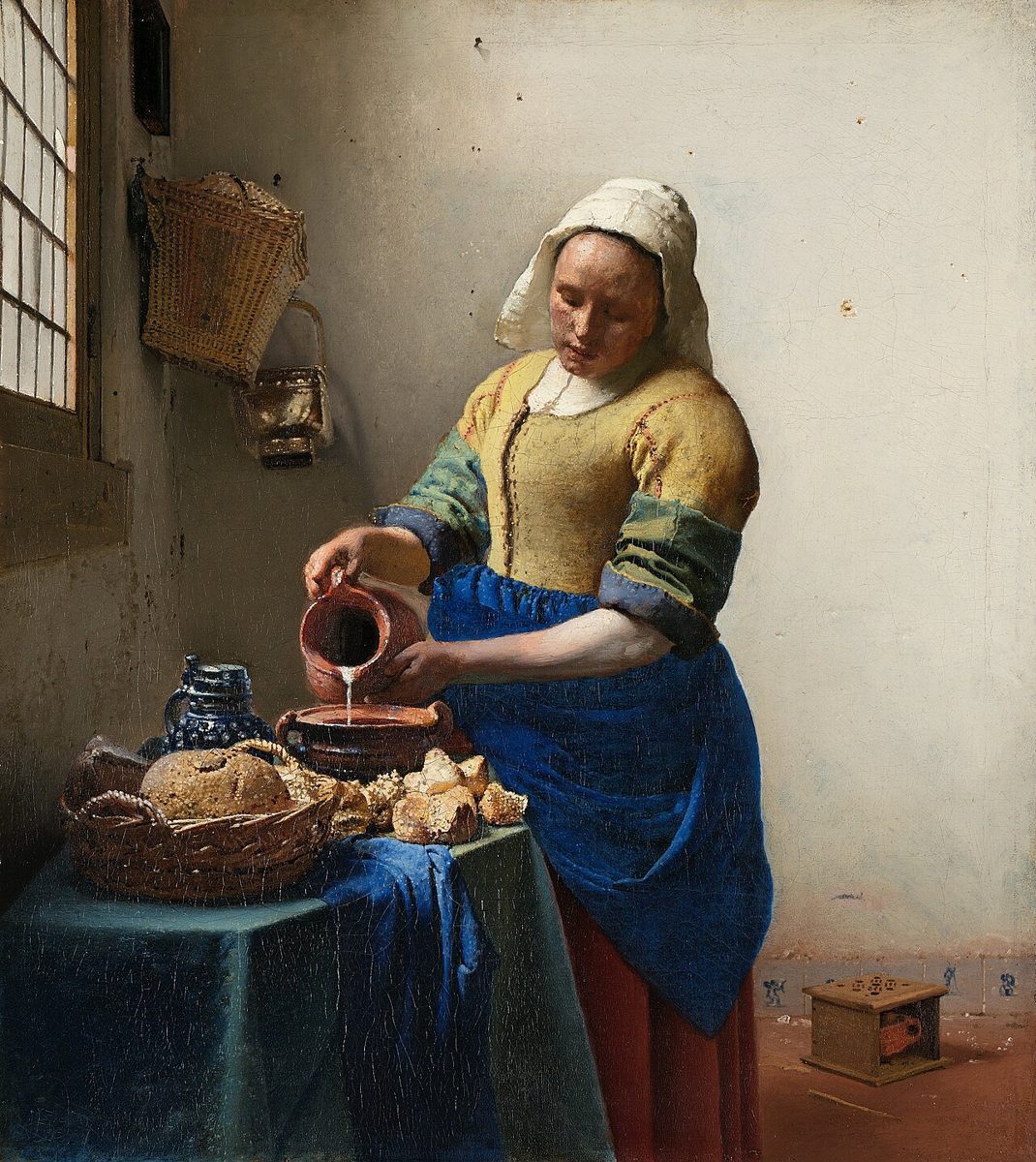 Das Milchmädchen von Johannes Vermeer
