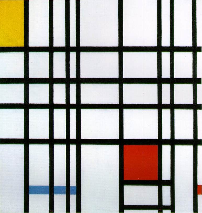 Werk von Piet Mondrian