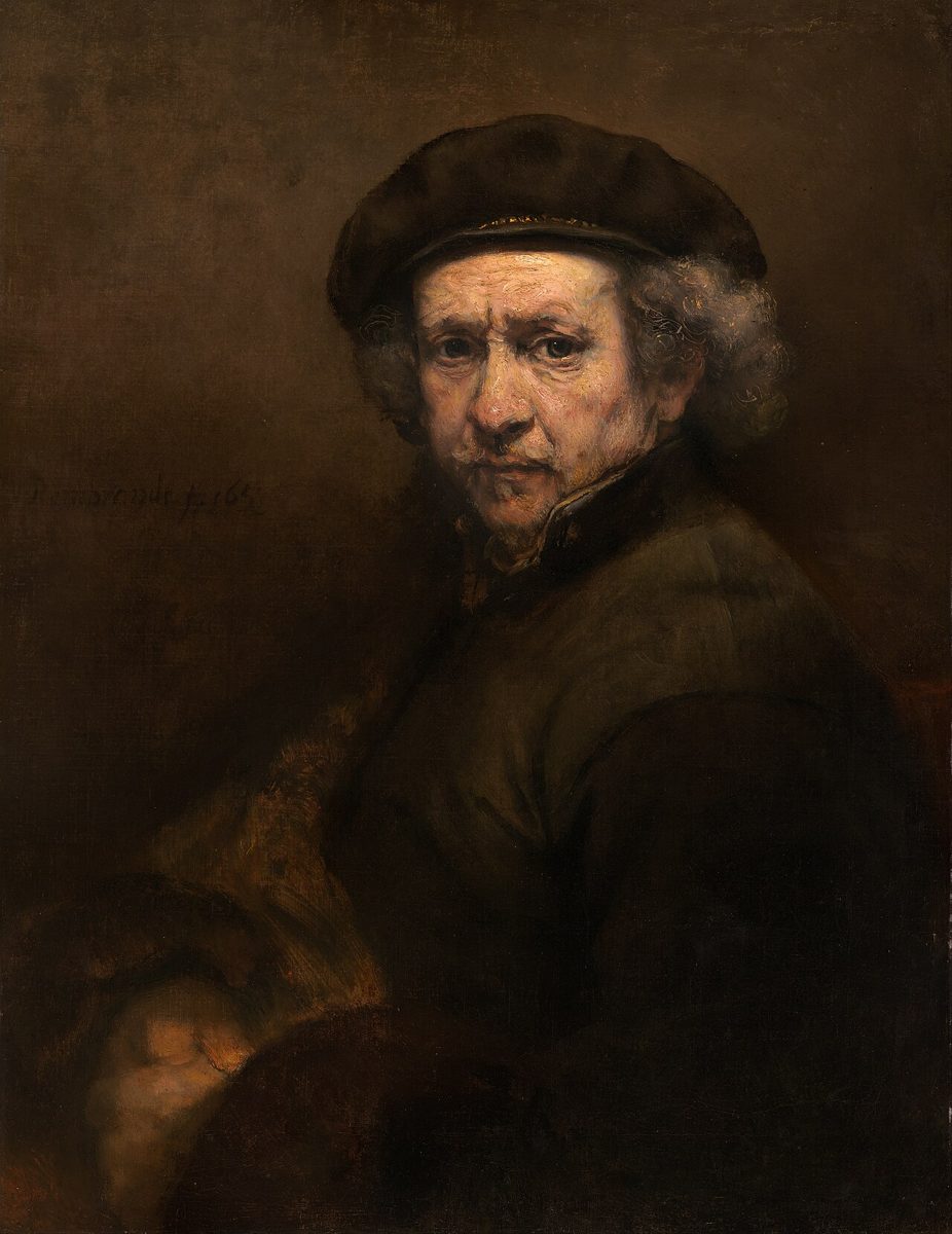 Selbstbildnis von Rembrandt van Rijn